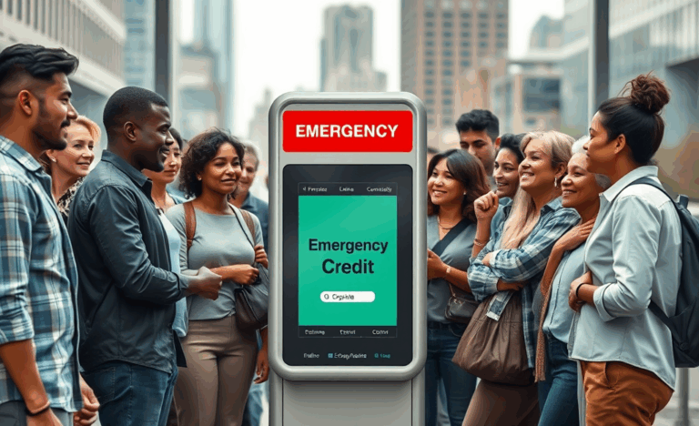 A person receiving fast financial assistance without bureaucratic delays.