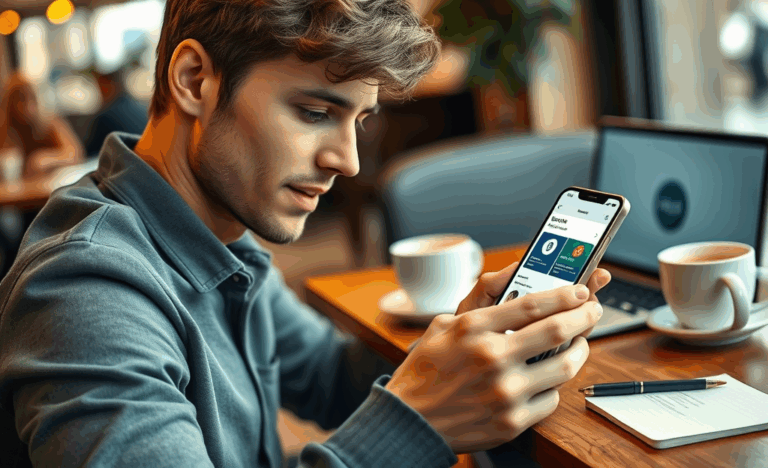 A user browsing personal loan options on the Brigit app.