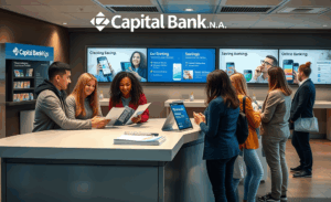 An overview of Capital Bank's checking and savings accounts, highlighting features and benefits.