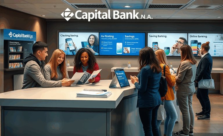 An overview of Capital Bank's checking and savings accounts, highlighting features and benefits.