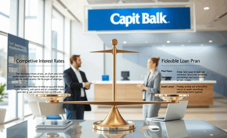 A visual representation of financing options available through Capital Bank, highlighting pros, cons, and alternatives in banking.