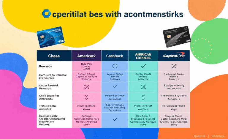 A visual comparison of Capital Bank's credit cards and those from major issuers like Chase and American Express, highlighting features and benefits.