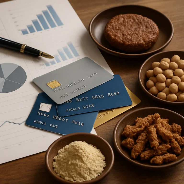 Cartões de Crédito e Bancos no Empreendedorismo de Fermentação de Precisão para Alimentos