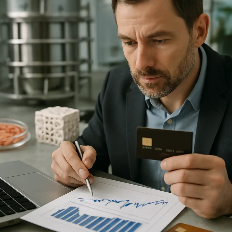 Cartões de Crédito e Bancos no Empreendedorismo de Biofabricação: Investimento e Renda Extra